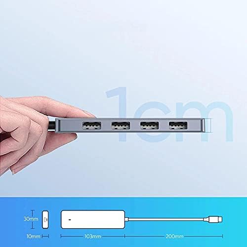 TWDYC USB C Hub 4 USB Тип C ДО USB 3.0 Центар Сплитер Адаптер USB Центар Сплитер Адаптер