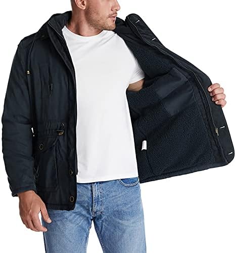 Кожна јакна за реклами за мажи, трендовски излегувајќи зима плус палто со големина на мажите со долга ракав со средна тежина