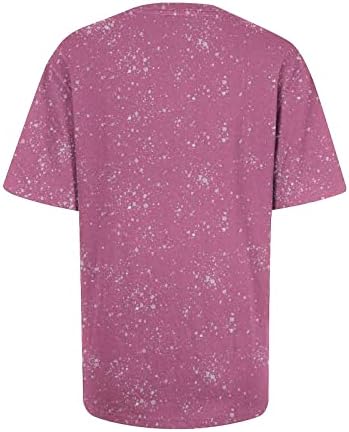 Во октомври носиме розова изветвена кошула жени розова лента лекуваат рак на дојка за подигнување на рак на дојка на врвот на маицата со кратки
