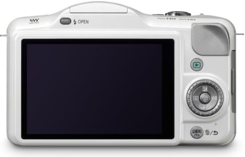 Panasonic Lumix DMC-GF3KW 12 MP Micro 4/3 Компактна системска камера со 3-инчен LCD-екран на допир и леќи за зумирање од 14-42mm