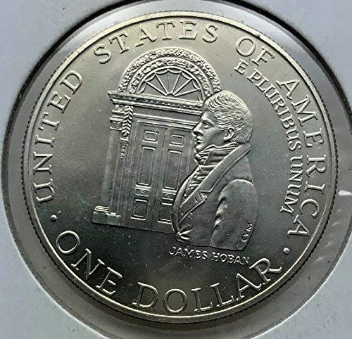 1992 Белата Куќа Комеморативен Сребрен Долар 1 1 Брилијантен Нециркулиран Американски Нане