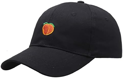 Bbdmp тато капа за одмор свежо овошје капа за везење капа праска бејзбол капа женски памук хип хоп бејзбол капа капи