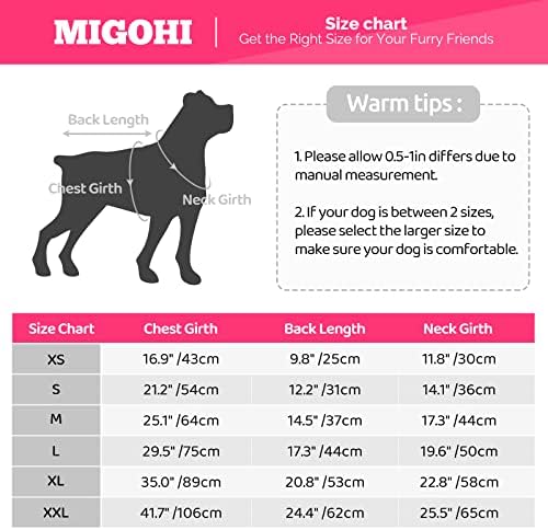 Јакна од топла кучиња Мигохи, палто за зимско куче од лав