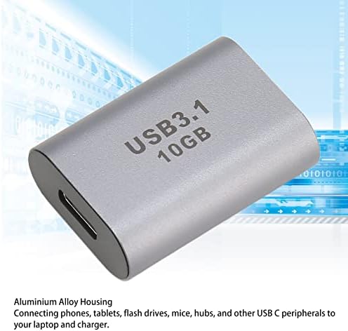Адаптер Naroote USB 3.1, брз пренос 10Gbps Femaleен до женски USB 3.1 до типот C адаптер за периферни уреди