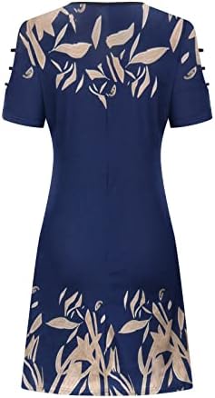 Lcziwo Пролетно лето фустани за жени 2023 година симпатично ладно рамо бохо мини маички фустани краток ракав