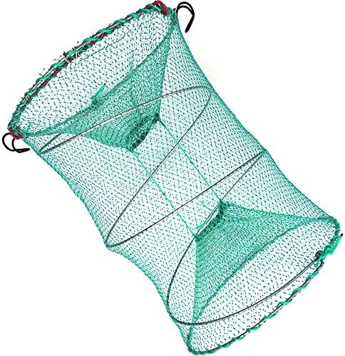Дразри риболов мамка стапица за ракчиња од ракчиња нето преносни додатоци 15,7in x 11,8in 0,28 инчи мрежи склопувачки риби стапици