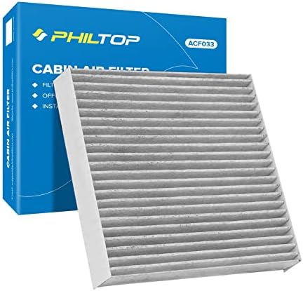 Филт-филтер за воздух во кабината Philtop, замена за CF10549, Fit, BRZ, FR-S, 86, Premium Cabin Filter со активиран филтер за