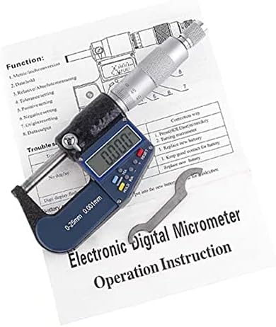СМАНИ 0 - 25мм Микрометар Електронски Дигитален Дебеломер микрометар Дигитален Микрометар
