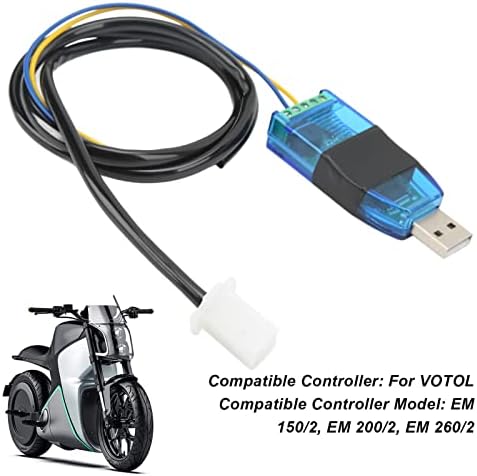 ПРОГРАМАБИЛЕН USB Кабел, Електричен Велосипед Програмабилен USB Кабел За Податоци Стапка На Бауд 115200 Одговара ЗА Контролорот