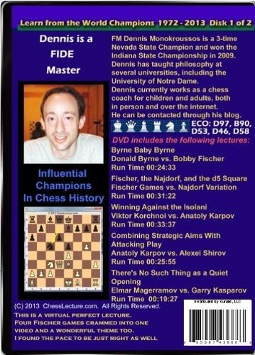 Учете од Светските Шампиони - Шаховско Предавање-2 Двд-А-Том 60 ШАХОВСКО ДВД