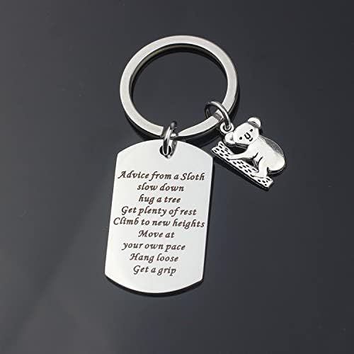 Подароци за клучеви за клучеви RLZRWAI за loversубители на животни Инспиративни подароци за жени
