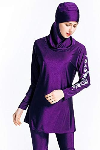 Женски Американски Бикини Костими за Капење Со Капа Боја На Костим За Капење Муслимански Жени Одговараат На Жени Облека За Плажа Цврсти