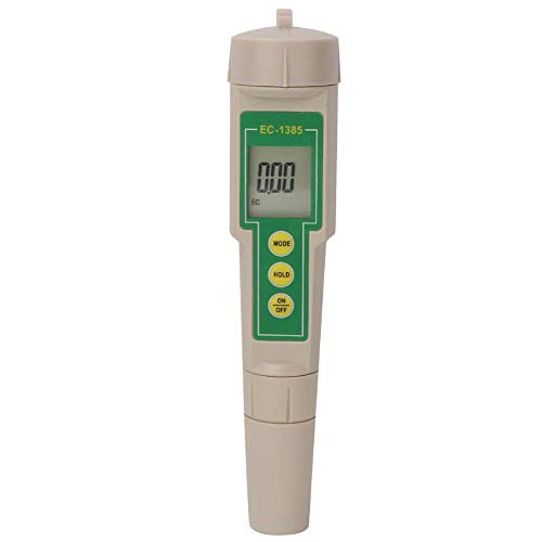 Висока точност IP55 водоотпорен 3 IN1 EC/CF/TDS тестер за спроводливост на квалитетот на водата, EC-1385