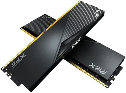 XPG Lancer DDR5 6000MHz 32 GB CL40-40-40 UDIMM 288-PINS DESCOP SDRAM MEMORY RAM меморија црна топлина