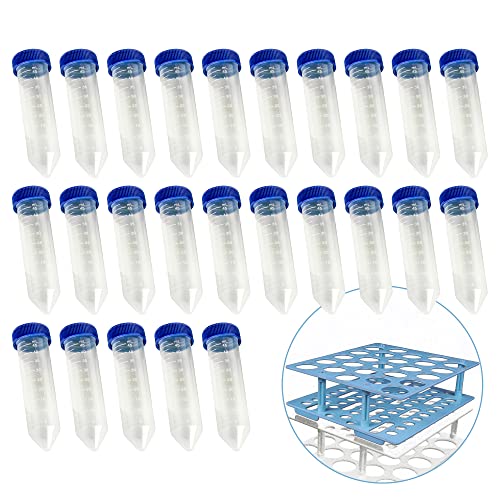 Allcolor 50 ml Пластични центрифуга Примерок Шишиња За Настава Лаборатории-Совршен За Мешање и Складирање.