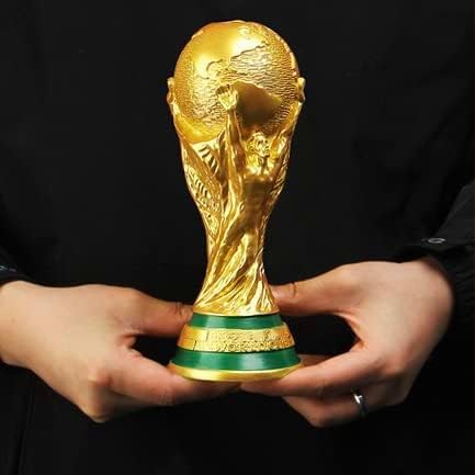 Трофеј На Светското Првенство Во Фудбал Гуоксиаодијан Реплика 10,6 инчи 2022 Светско Првенство Реплика Смола Фудбал Колекционерски Предмети