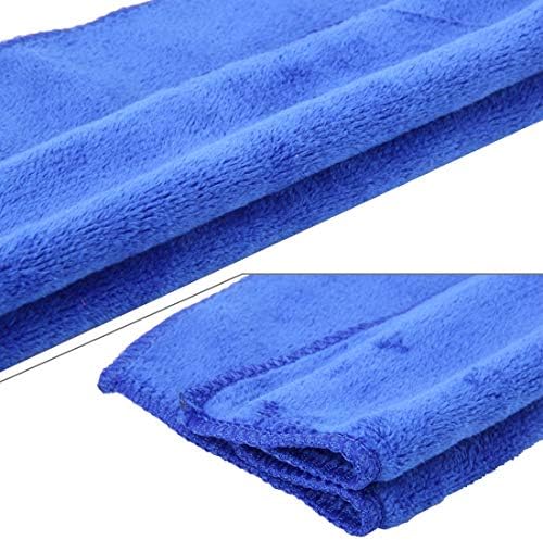 Чистење на крпа 2 парчиња Брзо суво микрофибер велур крпи за чистење на крпи за чистење на автомобили со детализирање на крпи за нега за да се