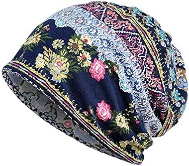 Слабана шарена лента за печатење шал, плетена шамија на глава за жени мажи марами, хемо -капа од јака од руфла турбан унисекс