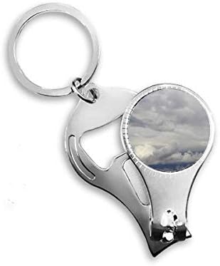Темни облаци Облак Огромна ветерна временска ветерна нокти Nipper прстен клуч за шишиња со шишиња со шишиња за шишиња