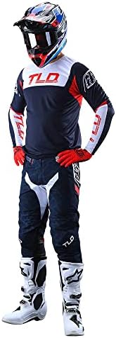 Троја Ли Дизајнс SE Pro Fractura Jersey - Motocross Dirt Bike ATV Enduro Dual Sport Racing Off Road Long Nowe - Mens Mens