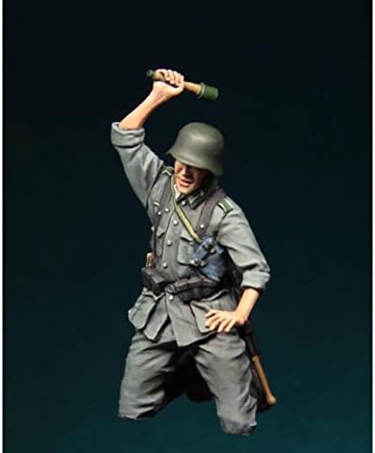 Goodmoel 1/35 WWII германски војник смола фигура / необјавен и необоен војник минијатурен комплет / HC-3028