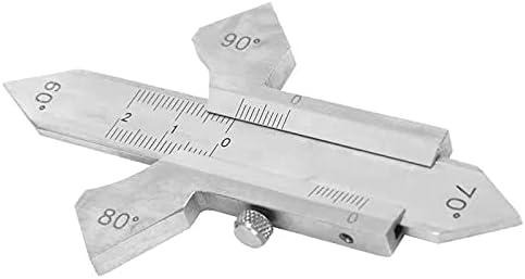 KJHD Калибар Верниер Калипер Прирачник за заварување мерач од не'рѓосувачки челик филе грло за мерење на дигитални засилување