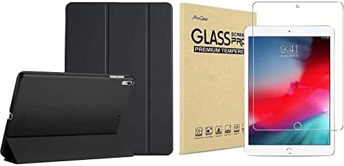 Procase iPad Air 3 10.5 2019 / iPad Pro 10.5 2017 Black Slim Thard Shell Case Base со заштитен стакло