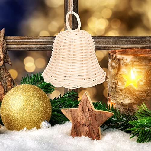 Галпада Божиќни Украси Божиќни Bански Ѕвона Украс Плетен Висечки Украси За Ѕвончиња Ткаени Украси За Новогодишна Елка За Божиќен Декор