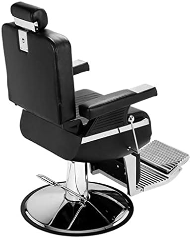 Фризура за фризури за фризури со ХНКДД, Барбер Фризура стол што се ротира и може да се крене лесно избришано црно