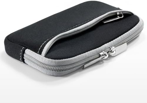 Case Boxwave Case Компатибилен со T -Mobile Revvlry - мекото количество со џеб, мека торбичка неопрена покриена ракав патент