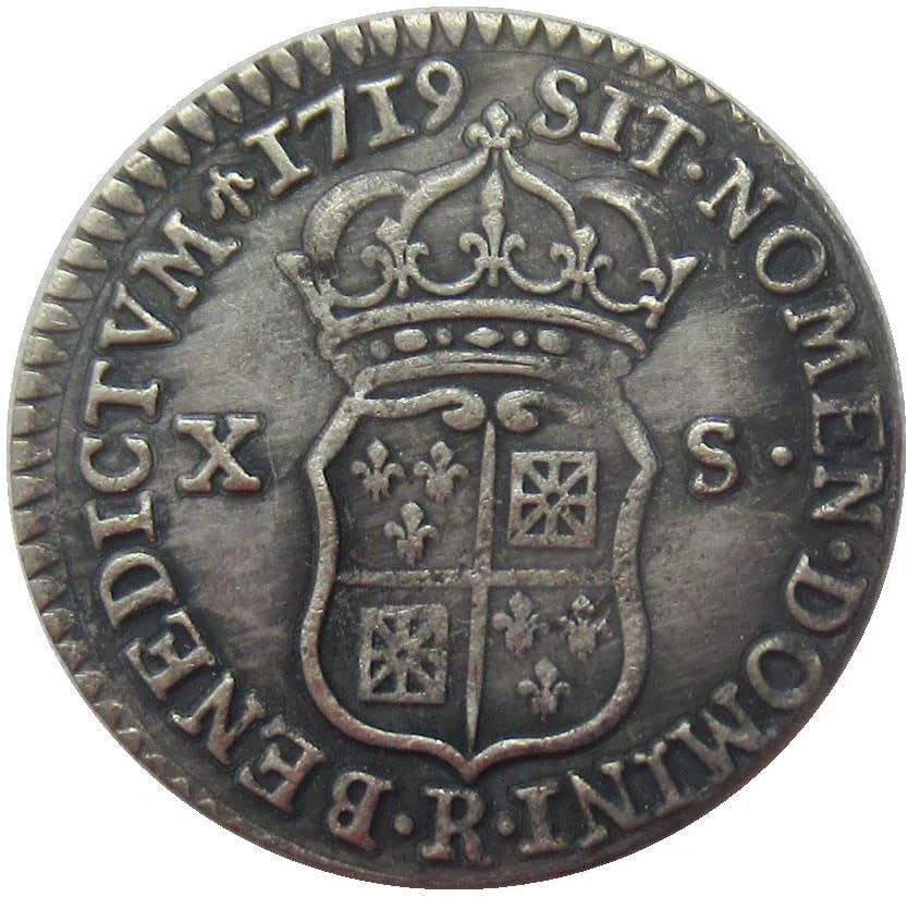 Француска 1719 комеморативна монета од странска реплика