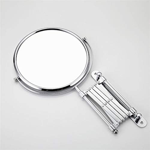 FXLYMR Десктоп шминка огледало Огледало за убавина Фрап wallид монтиран Професионален суета огледало прилагодлив countertop 180 ротирачки бесплатен