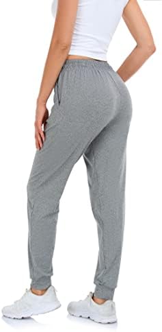 Mgенски џогерни панталони со џебови, влечејќи џемпери за жени со засилени активни јога салон обични панталони