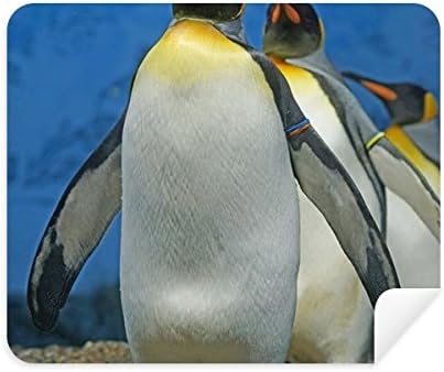 Многу Антарктички Пингвини Природата Науката Слика Чистење Крпа Екран Почиста 2 парчиња Велур Ткаенина