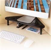 Монт Плус STB83 Аголен монитор лаптоп кревач | Стенд за прилагодување на висината на работната површина на работната површина | Организатор