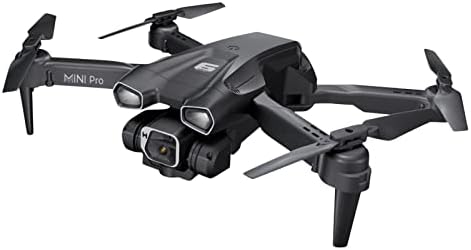 Teocary Mini Drone со камера, HD FPV камера далечински управувачки играчки со надморска височина Држете без глава режим 1 Клуч за прилагодување
