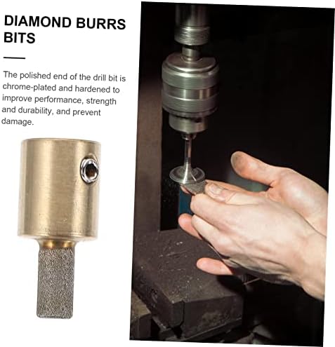 Ultechnovo 1 сет мелење керамичка вежба за керамички бит дијамантска вежба Дијамантска бур легура легура високи златни абразиви за ротирање