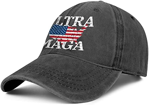Ултра Мага Хет Ултра Мага и горд на тоа капа за мажи жени гроздобер прилагодлива бејзбол капаче за дишење на тато