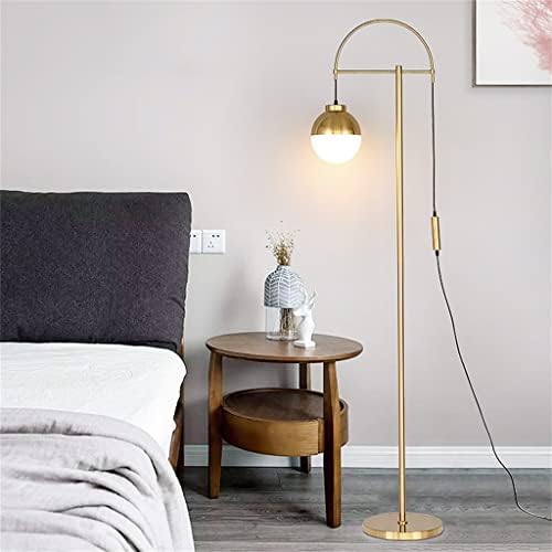 Xbwei златна ламба Нордиска подна ламба дневна соба инс спална соба постмодерна Е27 стои осветлување за дневна соба спална соба